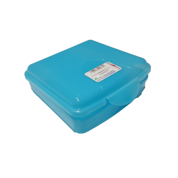 Sandwich box, 0.5 l, blue color